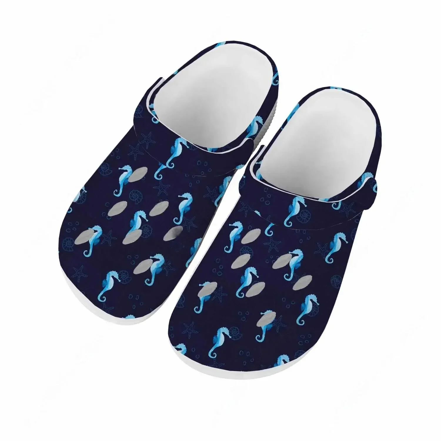 Seahorse Sandals Men Women Teenager Fashion Water Shoes High Quality Garden Breathable Comfort Beach Summer Custom Slippers