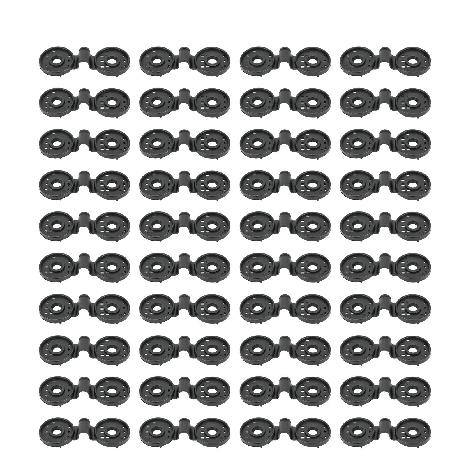 40/50/100pcs Greenhouse Film Plastic Clips Greenhouse Film Shading Net Clip Outdoor Garden Tent Fixing Clip Plant Care Parts