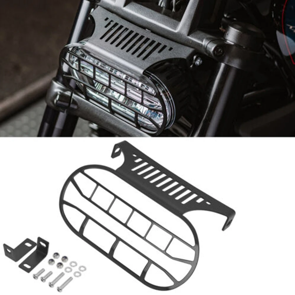 

Motorcycle Front Headlight Grill Guard Cover Protector For Harley Sportster S RH1250S 2021-2022