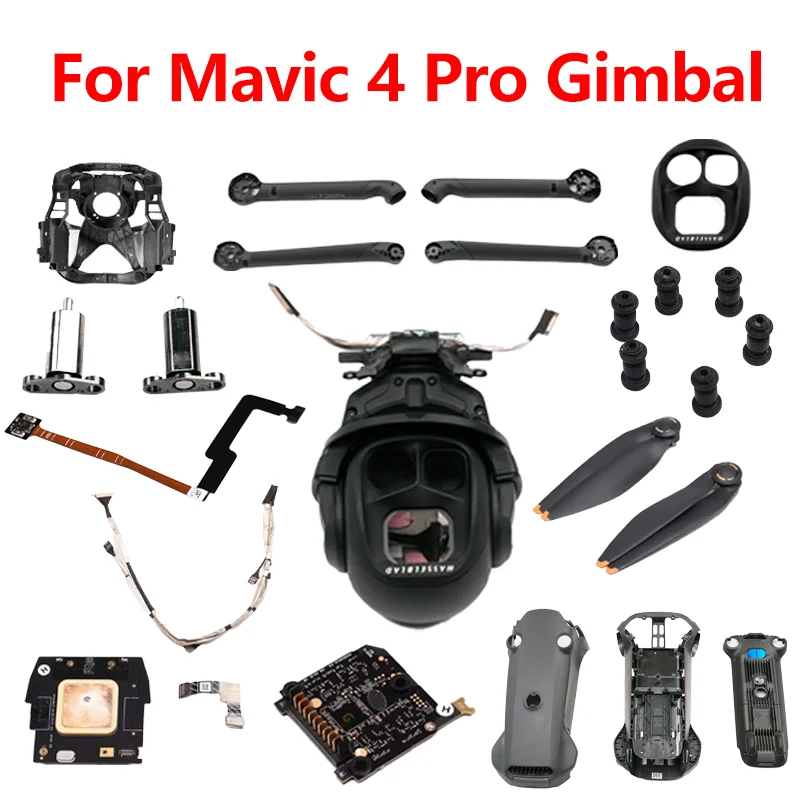 

Original Gimbal Parts for DJI Mavic 4 Pro PTZ Gimbal Cable/Electronic Control Board/IMU Flex Cable/Gimbal Shock Absorber Plate