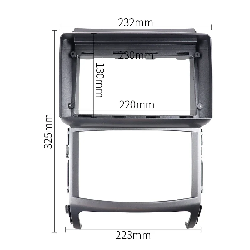 9inch 2din android Car Radio Fascia Frame For Hyundai IX55 veracruz 2007-2012 Trim Kit Automotive Stereo Dash Fascia