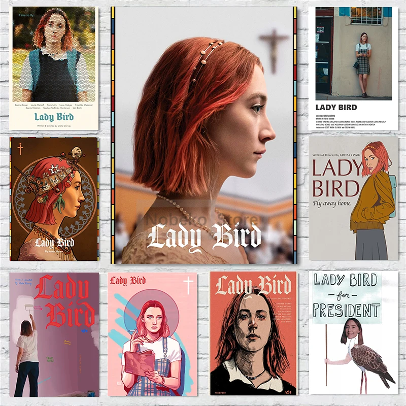 Популярная американская комедия, семейные фильмы, Постер и принты леди и птицы, Подарочная Картина на холсте, настенные картины, Декор для дома и комнаты