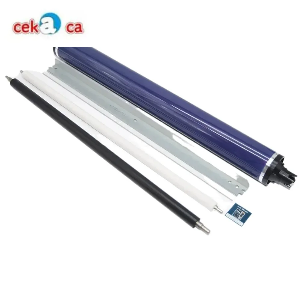 1 قطعة PCR أسطوانة الشحن الأساسية + رقاقة الطبل + شفرة التنظيف + طبلة OPC لطابعة زيروكس ألتالينك C8030 C8035 C8045 C8055 C8070