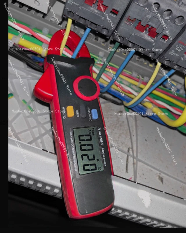 UT210E Clamp Meter Mini True RMS AC DC Current Meter Auto Ranging Multimeter