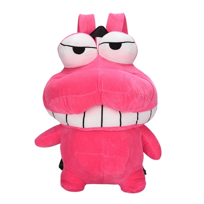 Anime novo estilo crayon shinchans boneca de pelúcia piggy mochila animação dos desenhos animados grande capacidade mochila boa aparência presente aniversário