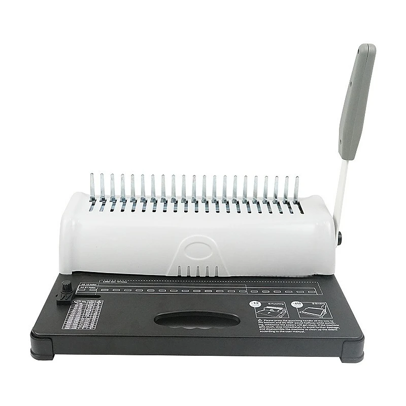 Rubber ring clip comb binding machine, file quotation punch small