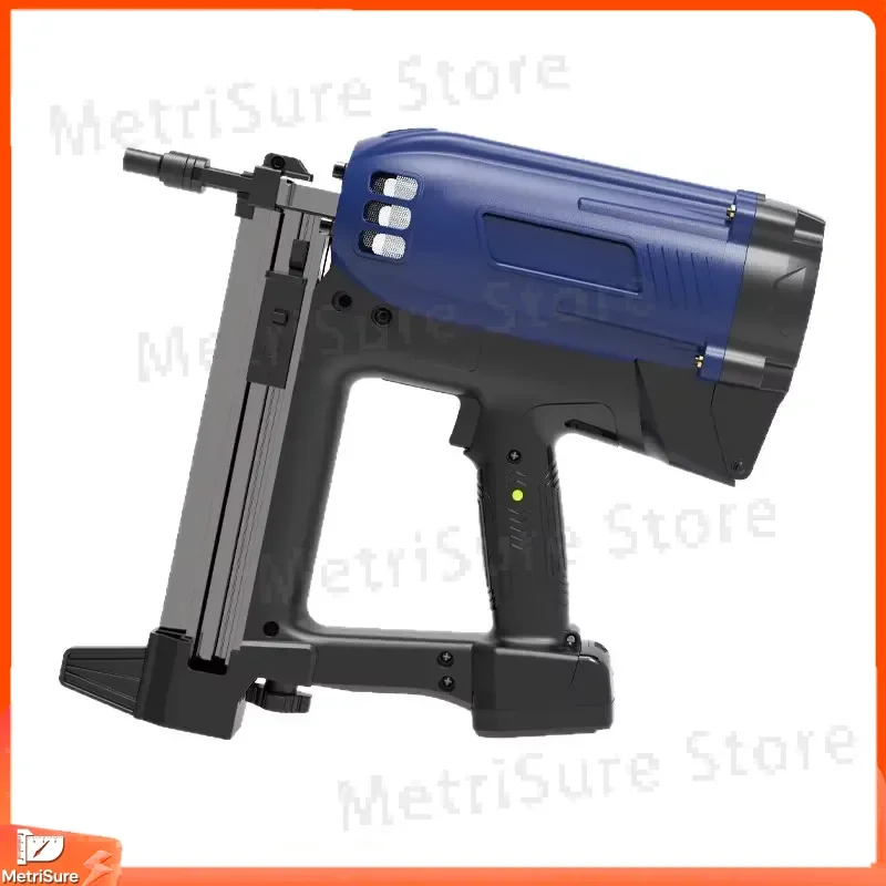 Multifunctional Cordless Steel Nail Gun with Lithium Battery Gas-Powered Nail Driver for Construction Woodworking Hydropower