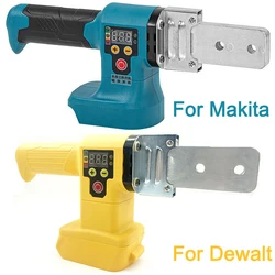 Saldatrice per tubi a batteria macchina portatile Hot Melt per Makita per Dewalt 18V 20V batteria agli ioni di litio tubo strumenti di fusione a caldo