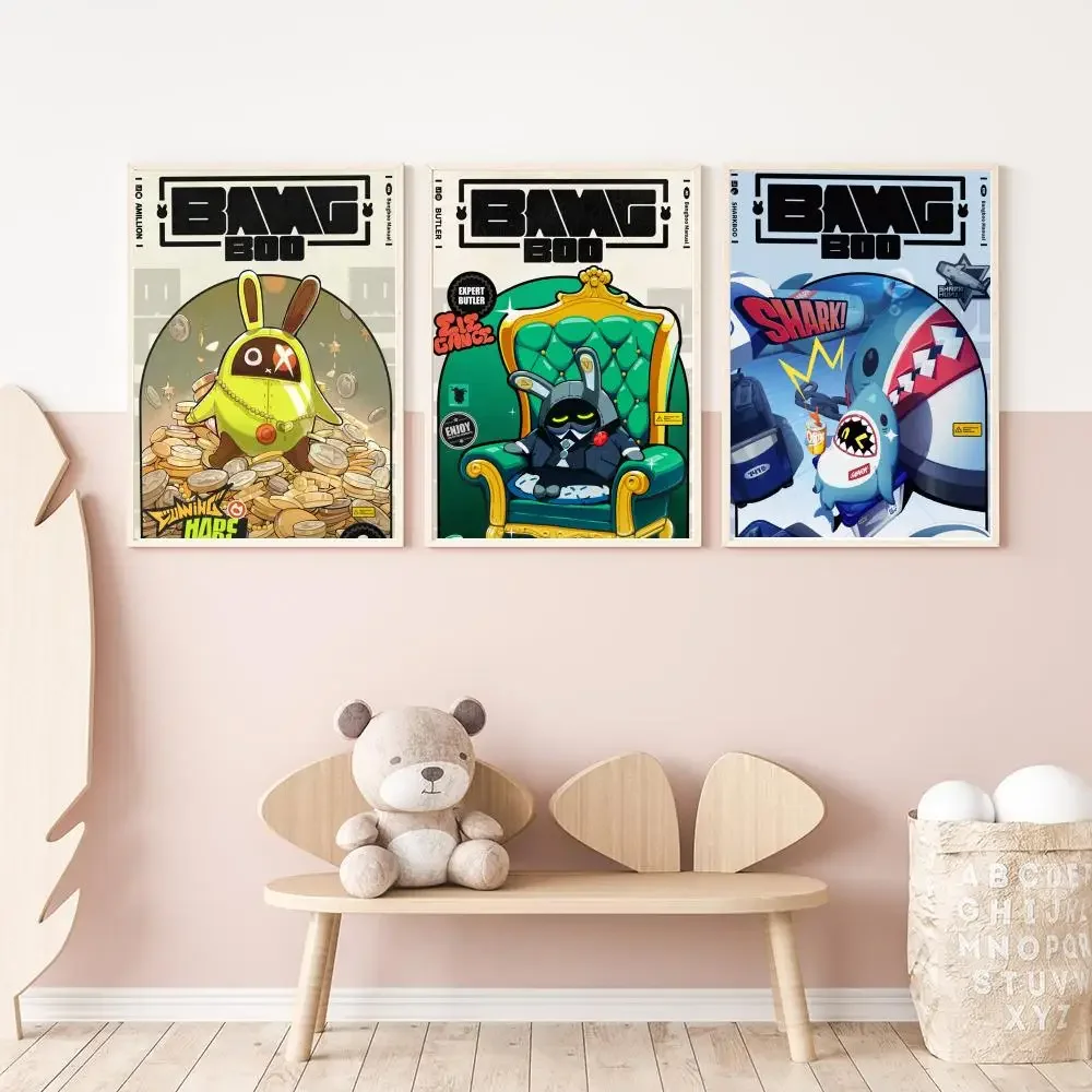 Anime Game Zenless Zone Zero Poster Versatile HD Waterproof Wall Art Self-Adhesive Decor For Any Space Ideal Gift