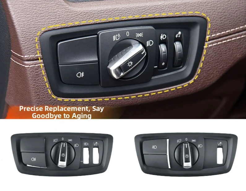 Osłona przycisku przełącznika świateł do BMW serii 1 F20 F21 F52, serii 2 F22 F23, X1 F48, F49, X2 F39