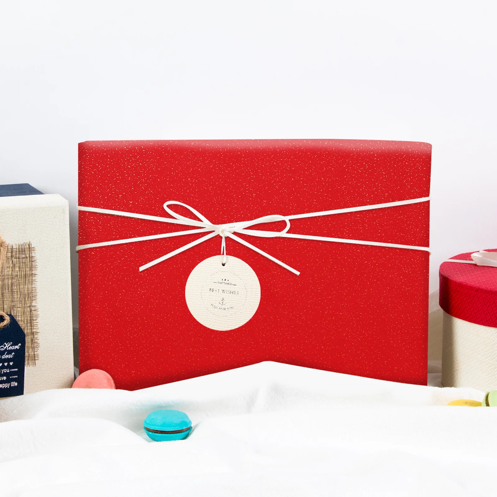 3 قطعة هدية عيد الميلاد التفاف الصف الحاضر المجمع ل مأدبة عيد الميلاد زينة حفلة عيد الميلاد الفن الحرفية باقة الاستخدام #1