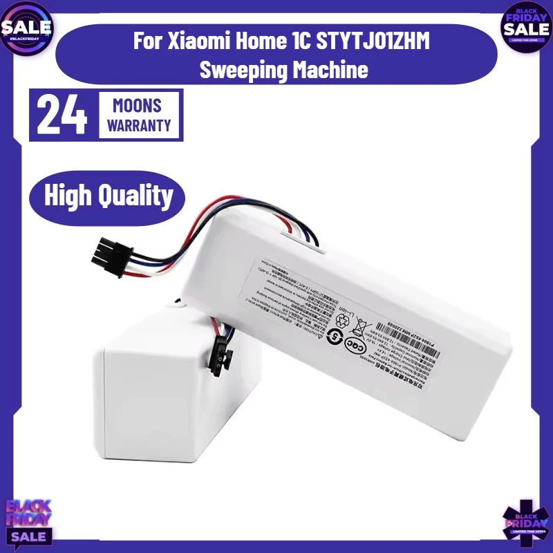 

14.4V 2600mAh P1904-4S1P-MM Suitable for Xiaomi Home 1C STYTJ01ZHM Sweeping Machine