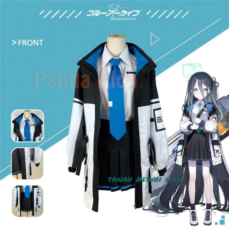 

Blue Archive Cos Tenndou Arisu Cosplay Costumes Women's Daily Wear Game Costumes Halloween Show Costumes