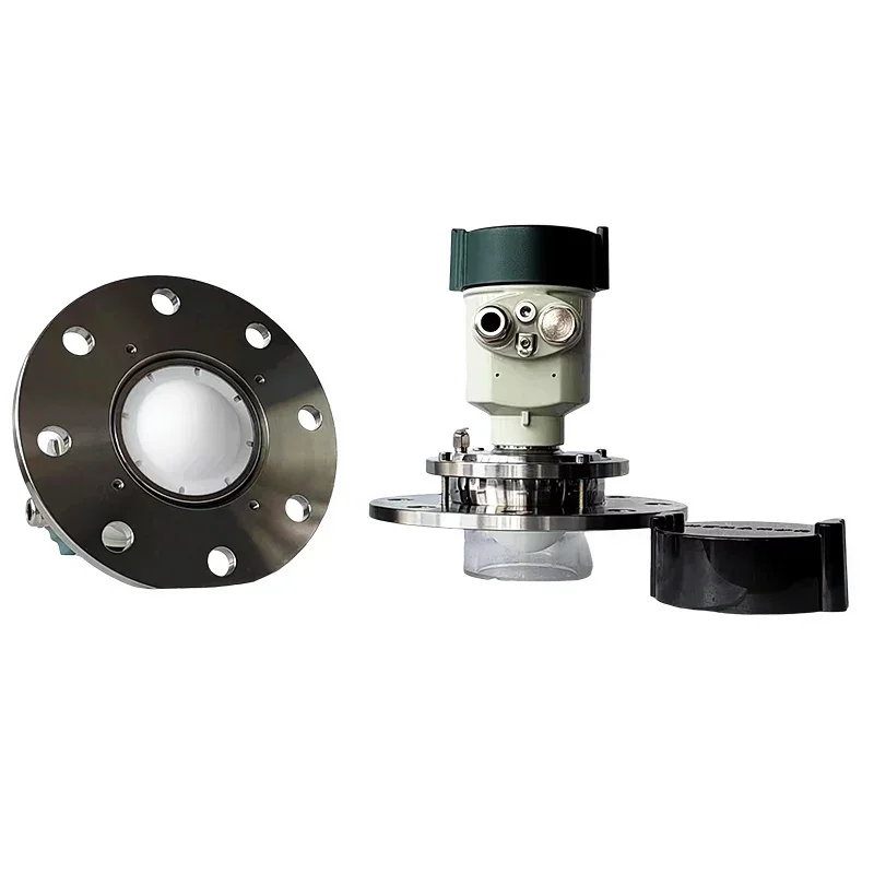 Zongyu Industrial Grade 80G High Frequency Radar Level Sensor High/Low Level Detection Flour Silo High Level Meter 1mm Accuracy
