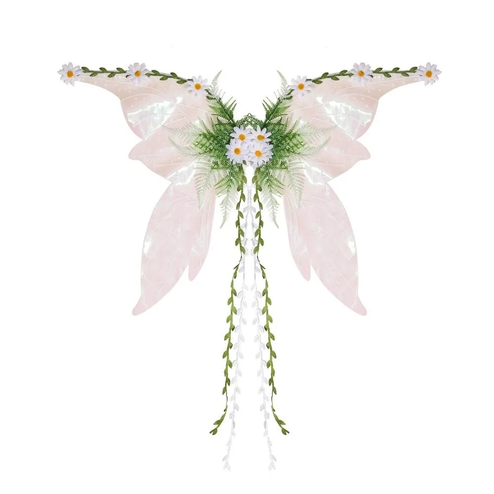 

Fairy Flower Butterfly Wing Cosplay Props Sparkle Cosplay Wing Dance Show Dress-up Cosplay Costumes Children
