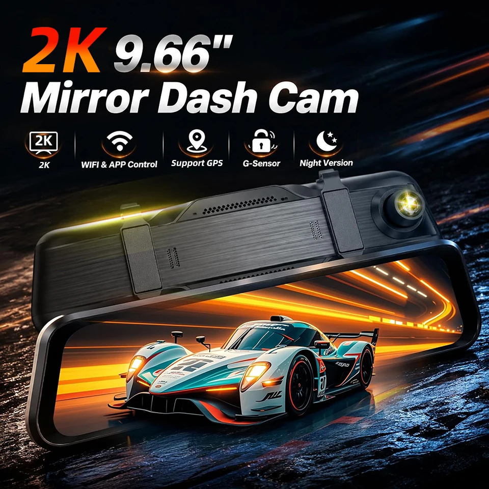 2K Mirror DashCam 170°Front Op - огляд і ціна Home Assistant Sd