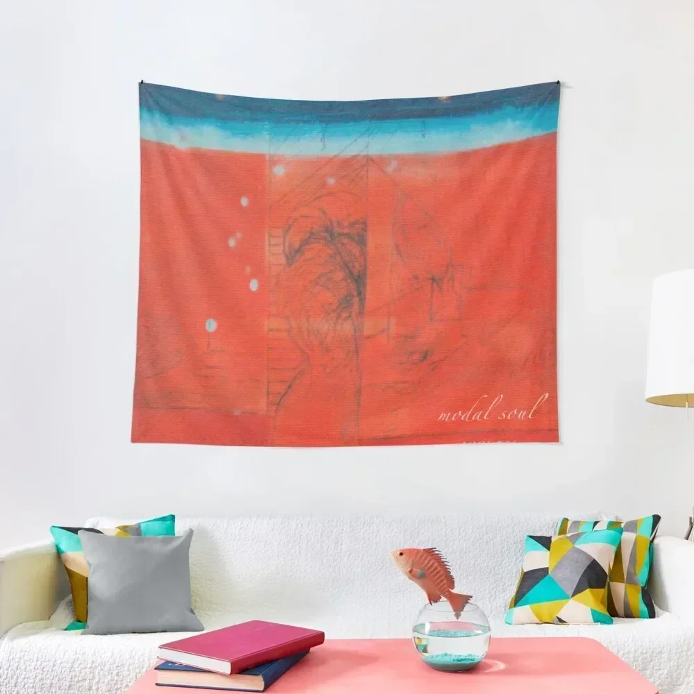 

Modal Soul Album Cover Tapestry Home Decorations Things To The Room Mushroom Tapestry