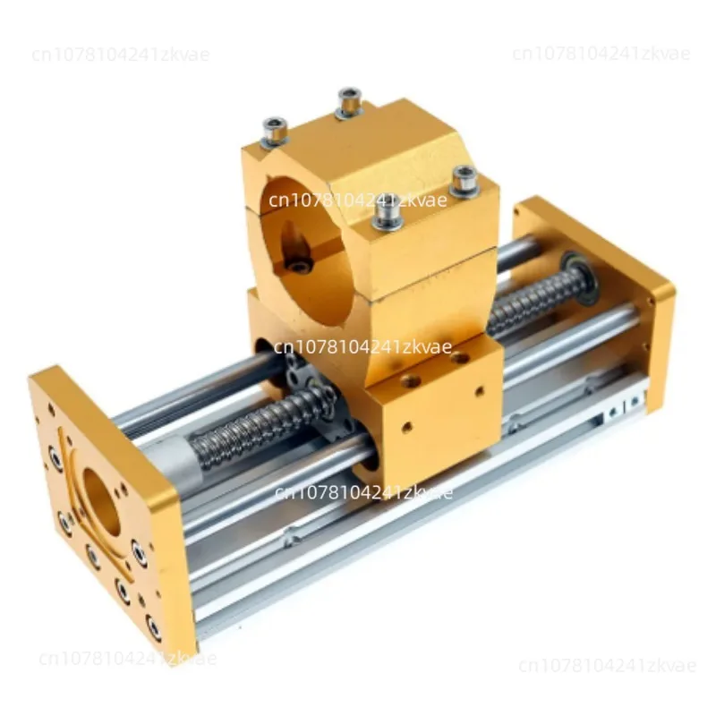 Z‑Axis Module Aluminum Sliding Table, 52mm Spindle Hole For Stepper Motor, CNC Engraving Accessory