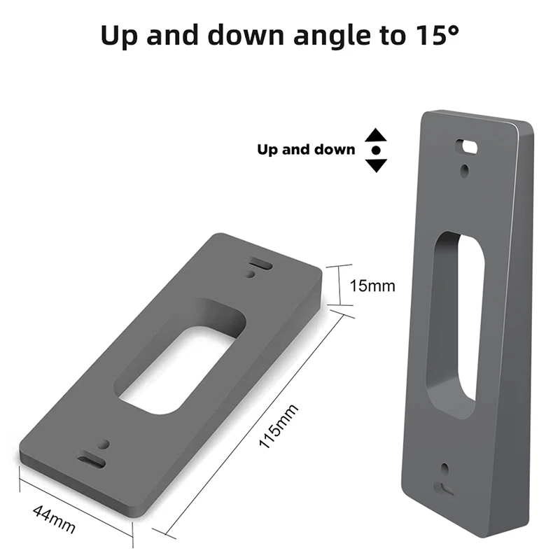 Sonnette vidéo sans fil Blink Wedge Mount, support d'invite, 1PC