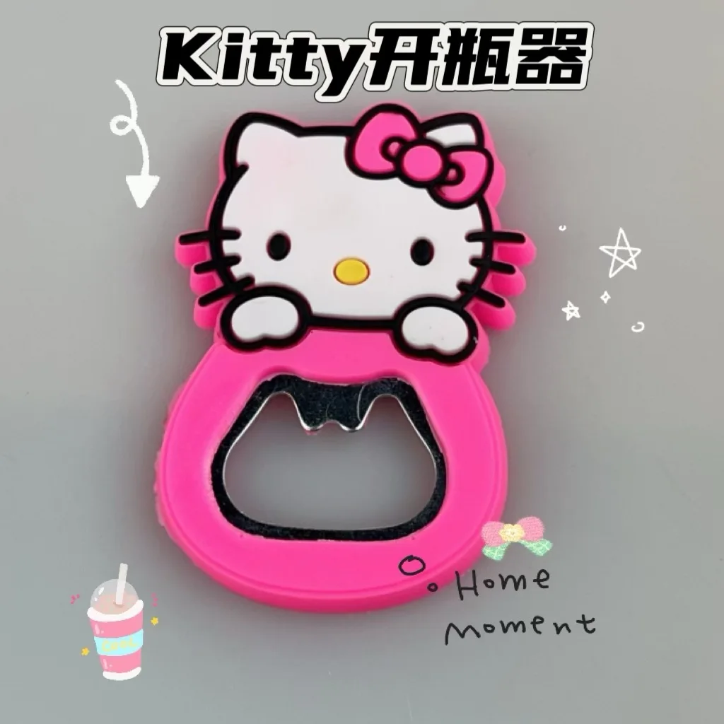 

Аниме Sanrio открывалка для бутылок магнит на холодильник моя мелодия Hello Kitty может пиво вино аксессуары кухонные гаджеты домашний декор кукла