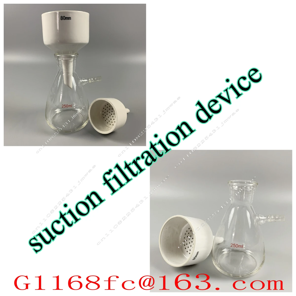 Sand Core Filter Device Solvent Filter Suction Filter Device 250/500/1000ml