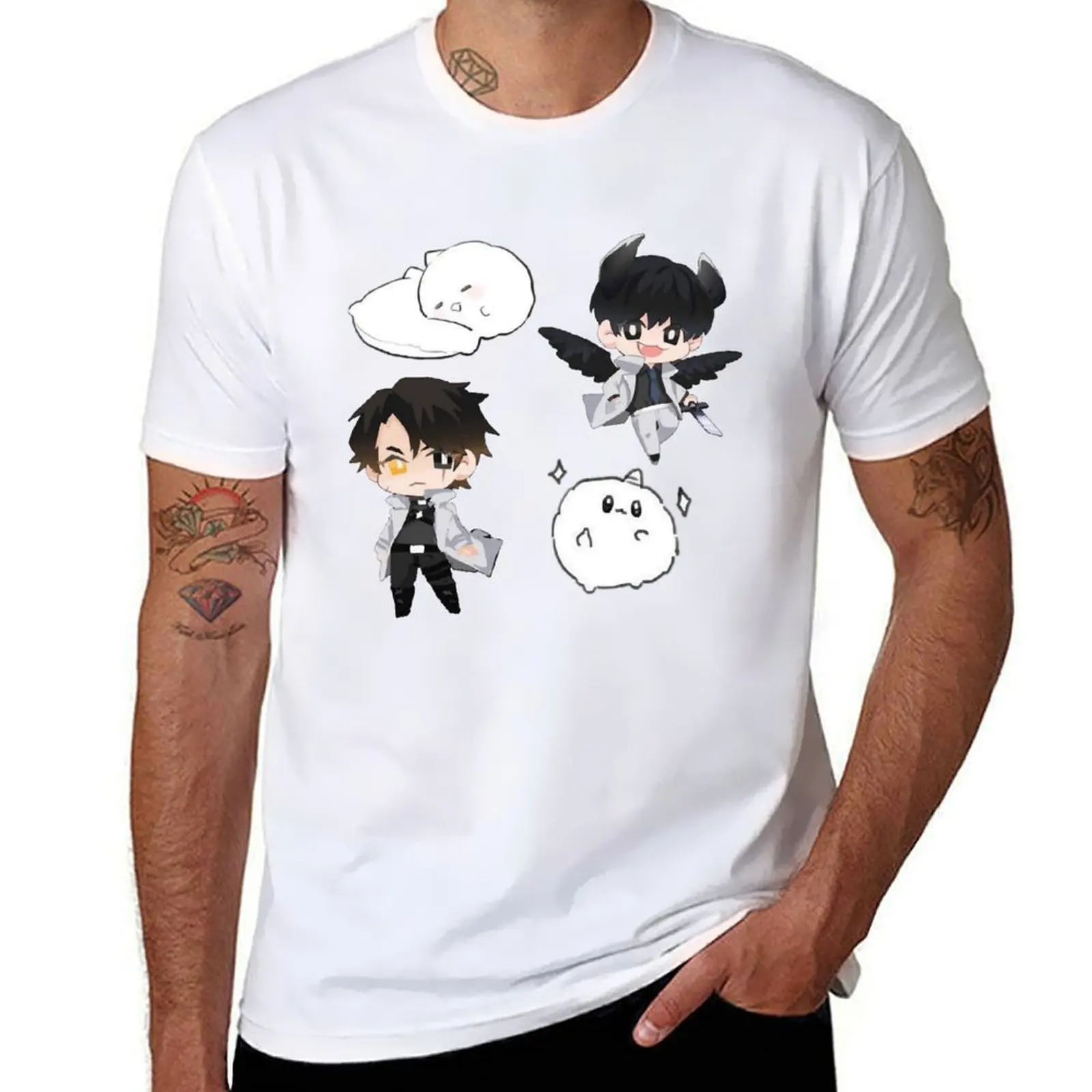 

Omniscient reader pack T-Shirt g man t shirts for men cotton t shirts high quality T-Shirt