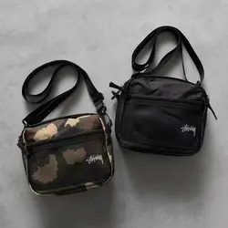 Large Capacity Shoulder Bag Fashion Crossbody Bag Men Women Casual Canvas Mobile Phone Small Body Bag Underarm Bag Messenger Bag