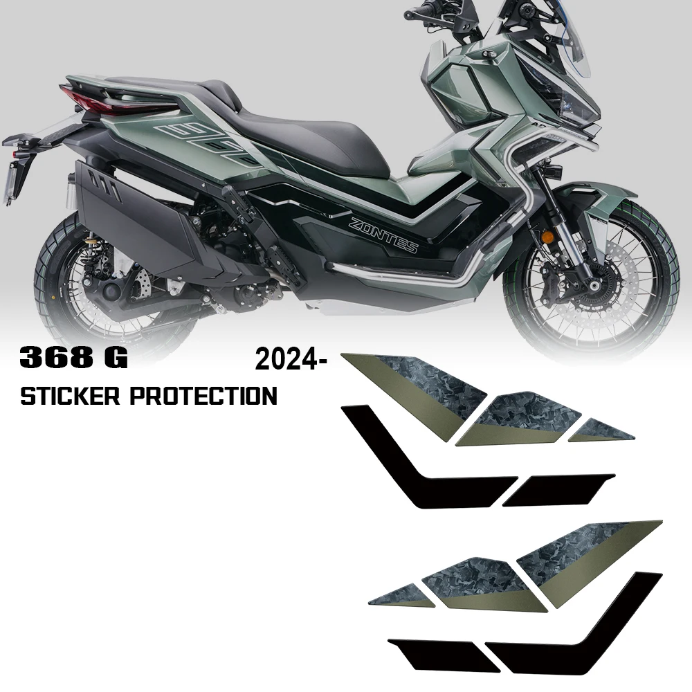 

For Zontes 368 G 2025 Tank Pad 3D Epoxy Sticker Protects Motorcycle Accessories