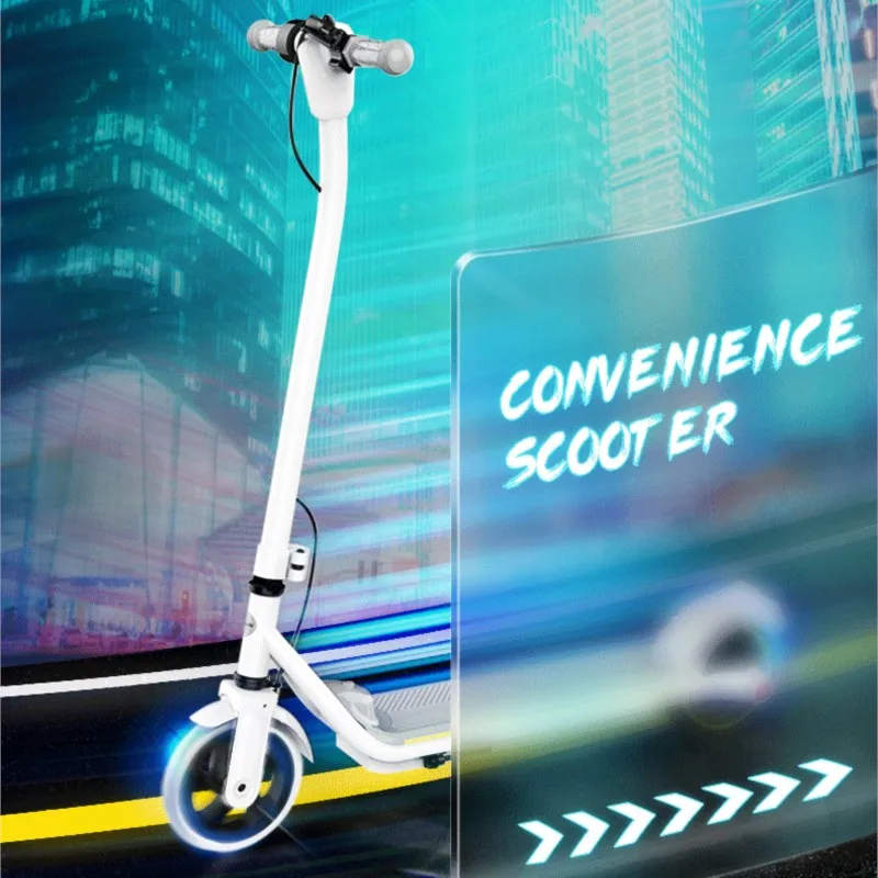 TULX Foldable Two Wheeled Electric Scooter Is Suitable For Adults As A Mini Single Legged Portable Commuting Vehicle On Campus