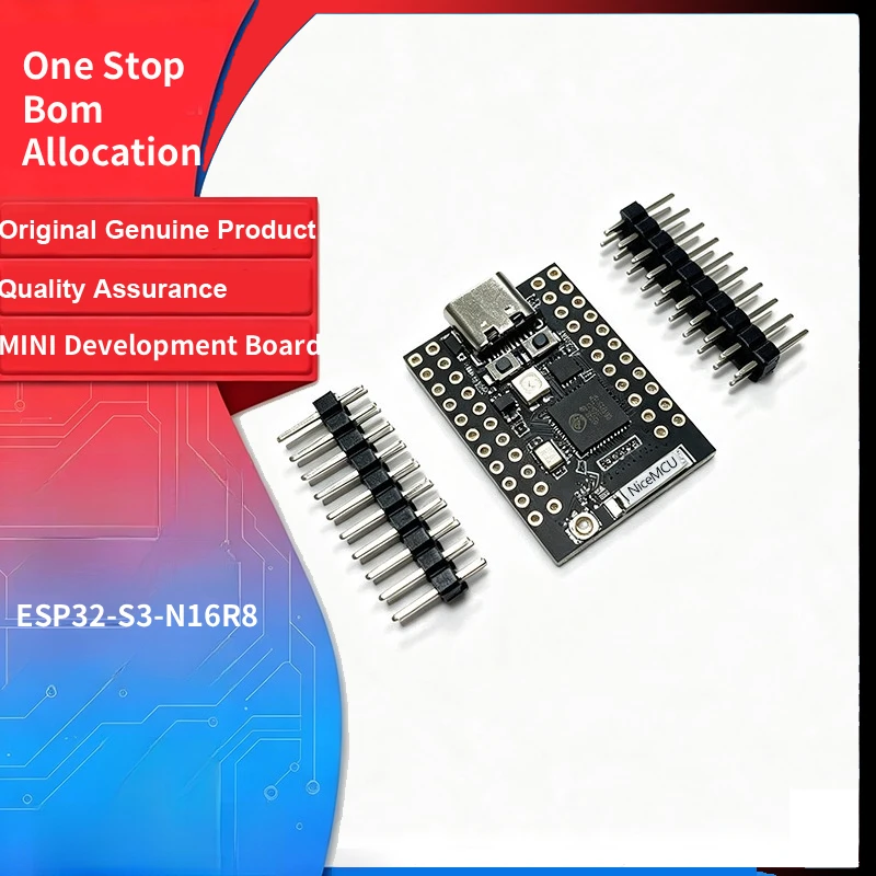 1/pc ESP32-S3-N16R8 MINI Dev Board 16MB Flash BLE5.0 Wi-Fi Dual-Core MCU XiaoZhi AI Voice Assistant Module for Arduino Diy