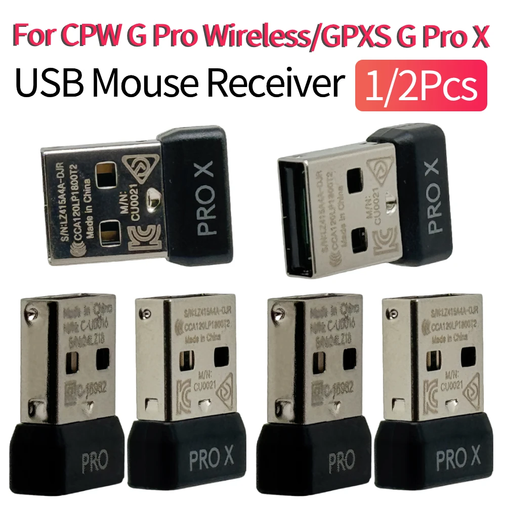 

1/2 шт. адаптер приемника мыши, сменный беспроводной адаптер для CPW G Pro Wireless/GPXS G Pro X Superlight