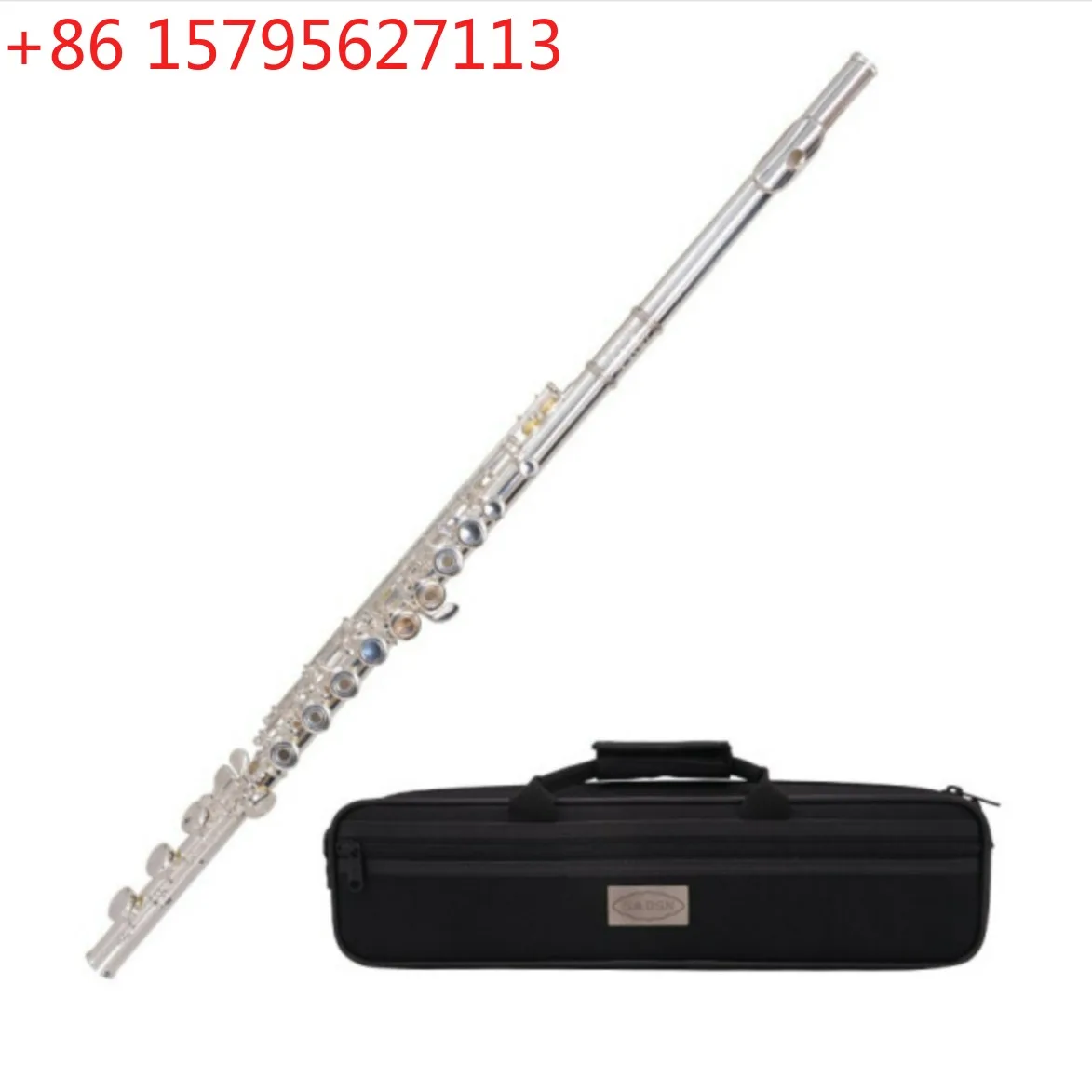 

Sedson Flute Instrument 16-Hole Closed Cell Copper Nickel-Plated Silver Flute Instrument Key C Student Examination Beginner