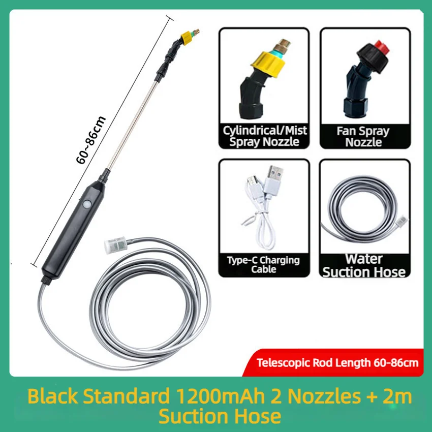 Electric Sprayer, Garden Electric Spray Gun, Watering Can for Home Flower Watering