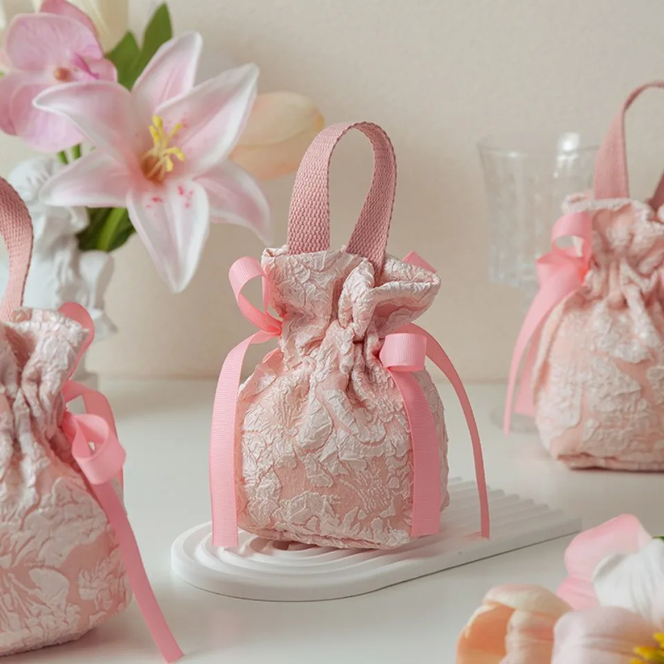 10/30/50 Hochzeit Süßigkeiten Box Zucker Tasche mit Griffen Party Gefälligkeiten Verpackung Liefert Großhandel Geschenk Taschen für Weihnachten Halloween ﻿ – Detail 7