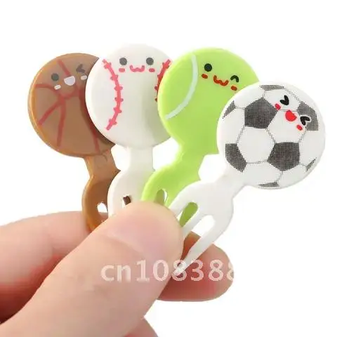 

6-10pcs Bento Vegetable Cute Mini Toddler Children Fruit Forks Cartoon Animal Snack Cake Toothpicks Kids Food Picks Party Decor