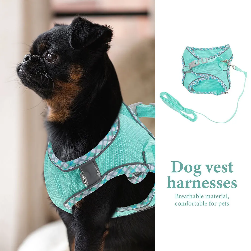 

1Set Decorative Dog Harness Vest Eye-Catching Design for Pets Xxs Dog Walking Vest Harness for Small Dogs Pet Accessory