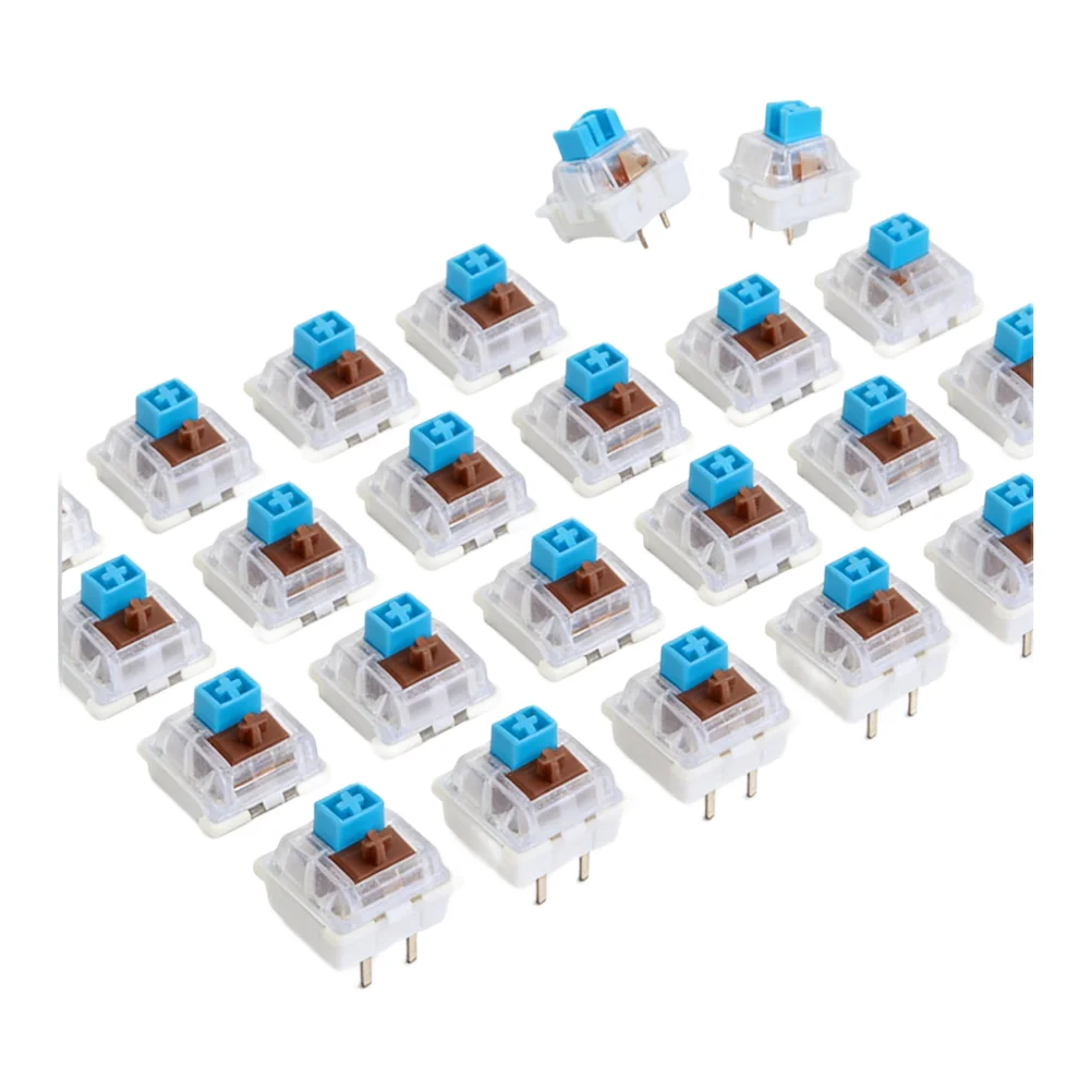 Keyboard Accessories Tactile Clicker Keys Mechanical Keyboard Switch Plug-and-Play Compatibility Premium Plastic Shell