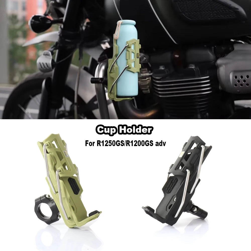 

For BMW R1250GS R 1250 GS R1200GS Adventure R1200GS ADV Motorcycle Beverage Water Bottle Drink Cup Holder