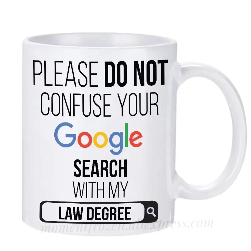 Lawyer Cups Law Mugs Milk Coffee Mugen Caffeine Coffeeware Tea Art Friend Gifts Home Decal Tableware Teaware Beer Drinkware