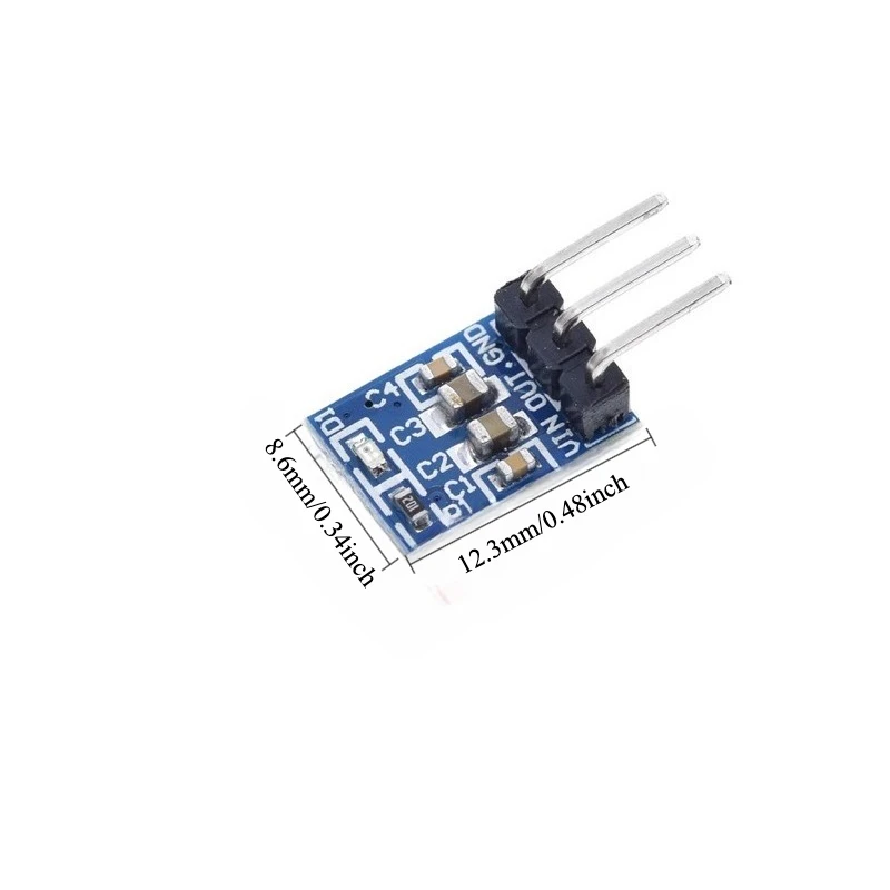 20pcs AMS1117 3.3V 800mA LDO Voltage Regulator Module 3 Pin for Arduino Raspberry Pi DIY Power Supply