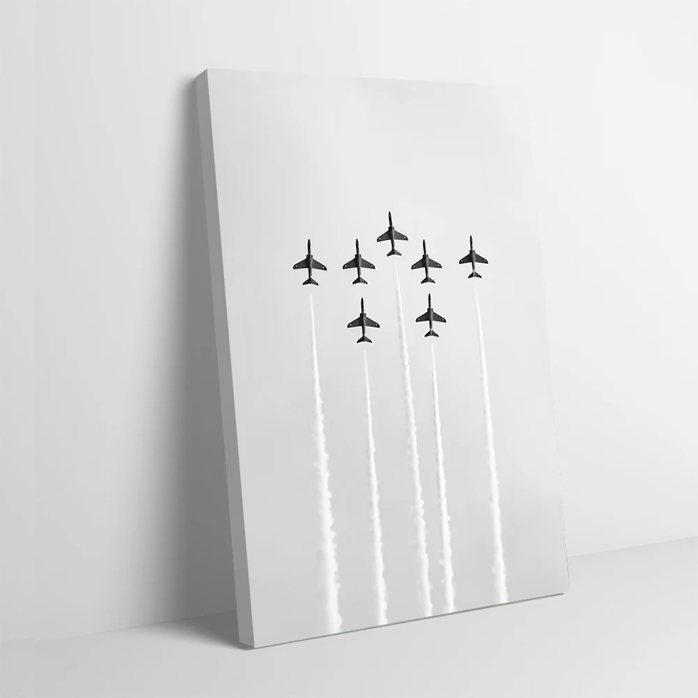 Bw Red Arrows Print…