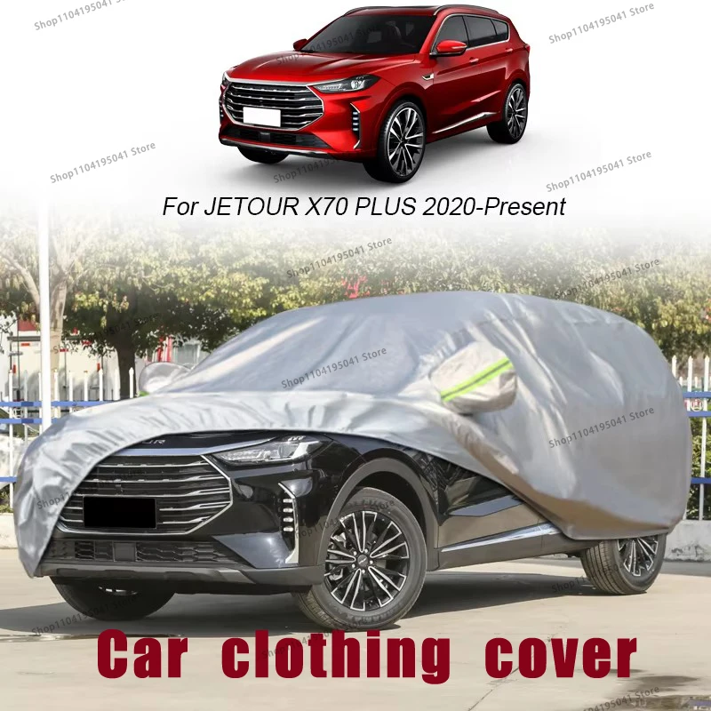 

For JETOUR X70 PLUS Full Car Cover Rain Frost Snow Car protective cover ,UV protection,Car paint protection