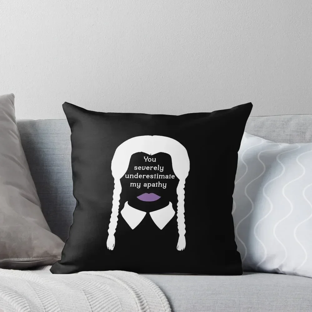 

You severely underestimate my apathy Throw Pillow Christmas Cushion For Home luxury covers pillow