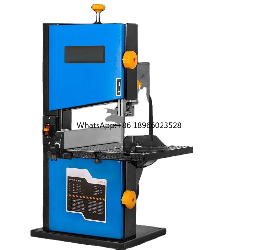 

Top quality 8in RBS205 Vertical Wood Band Saw Wood Cutting Band Saw Machine