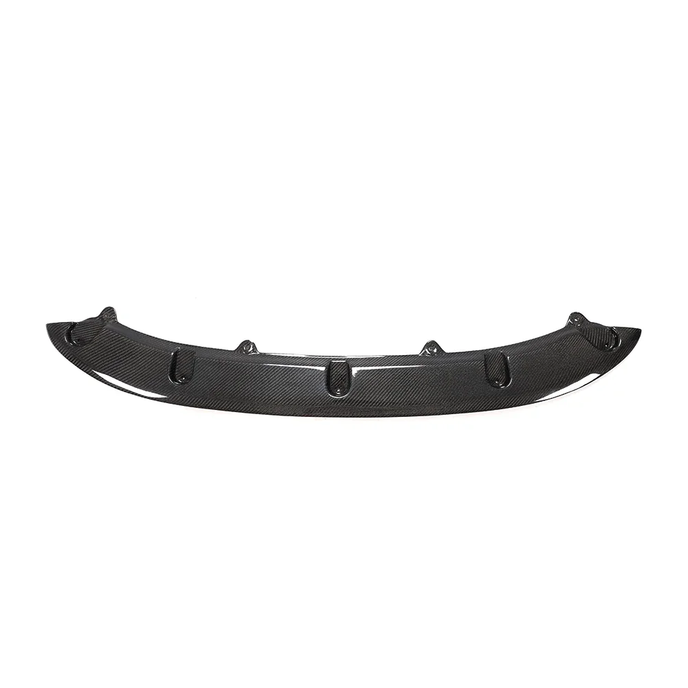 Convient pour la Fiber de carbone/FRP noir voiture pare-chocs avant lèvre becquet séparateurs tabliers pour Volkswagen VW Golf 6 MK6 GTI 2010 2011 2