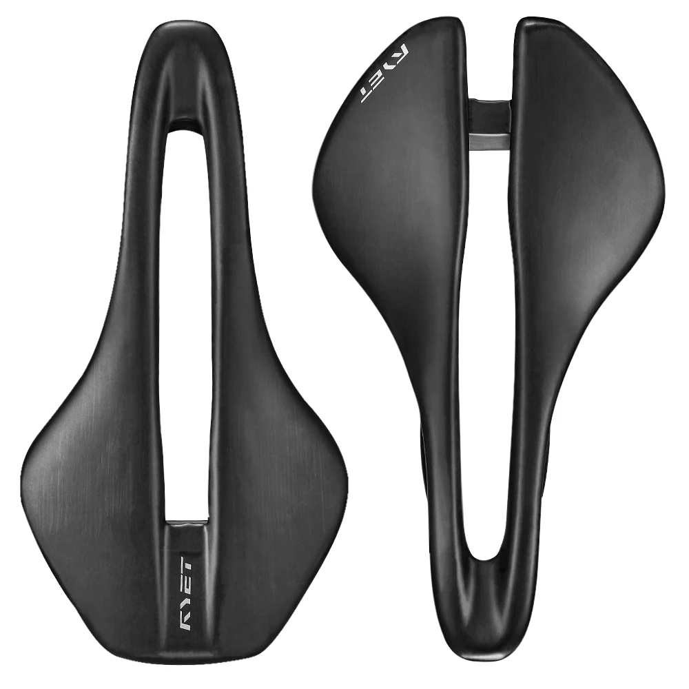 AliExpress 2025 NEW RYET Ultralight Full Carbon Bike Saddle Leather OVAL 7x9MM Bicycle Seat Cushion for Road MTB Gravel Bike Saddle
