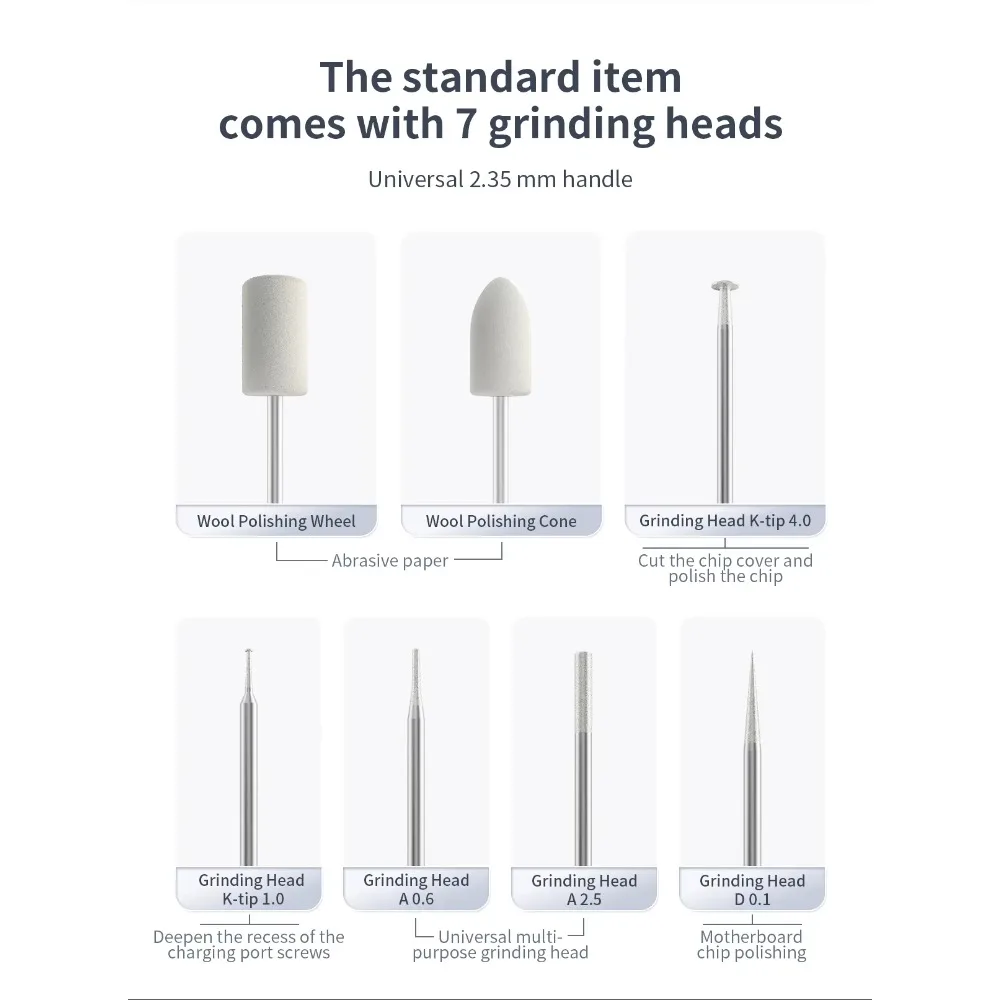 QIANLI SG-02 Máy Khoan Không Dây Điện Chạm Khắc Bút Tốc Độ Biến Đổi USB Không Dây Máy Khoan Xoay Khắc Bút Để Đánh Bóng Mài