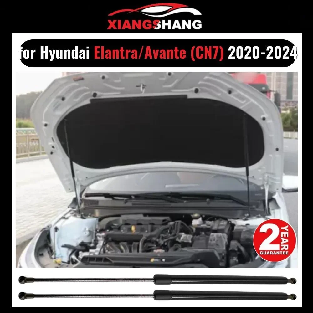 Hood Damper for Hendai Elantra (CN7) 2020-present Gas Strut Lift Support Front Bonnet Modify Gas Springs Shock Absorber