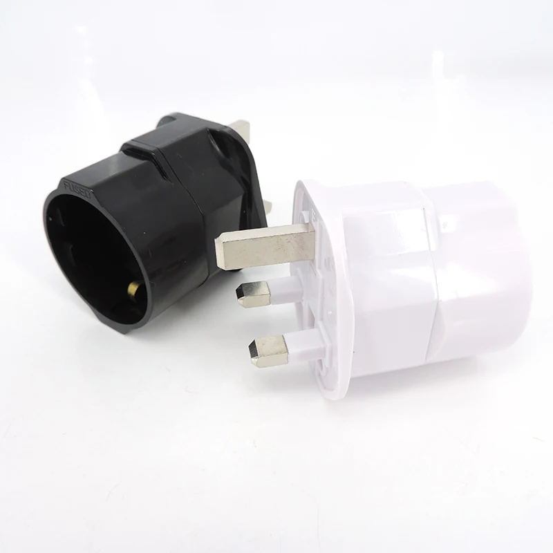 Universal Power Adapter 13A 250V Copper EU Korea Germany France Russia To HK UK Fused Plug Singapore Malaysia Converter K5