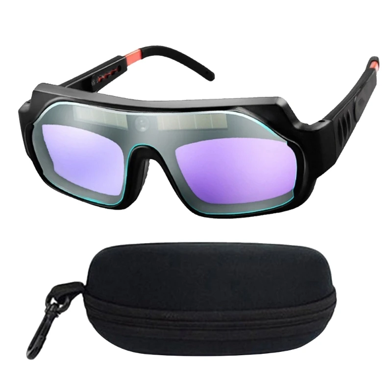 

Solar Energy Automatic Dimming Welding Glasses Welder Mask Helmet Equipment Safety Goggles Protect M4YD